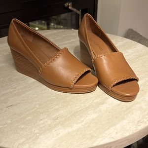 NWOT jack rogers Palmer leather wedge sandal